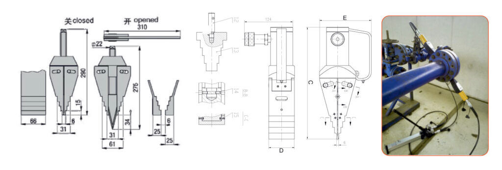 Hydraulic Flange Spreader - ABFS Series 1 ABFS Series 2