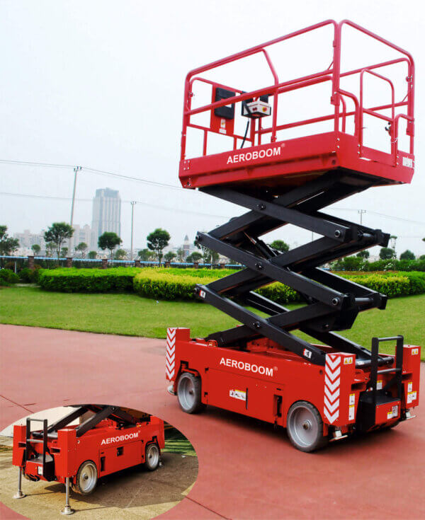 AXE-W/OR Series Electric Self-propelled Scissor Lift