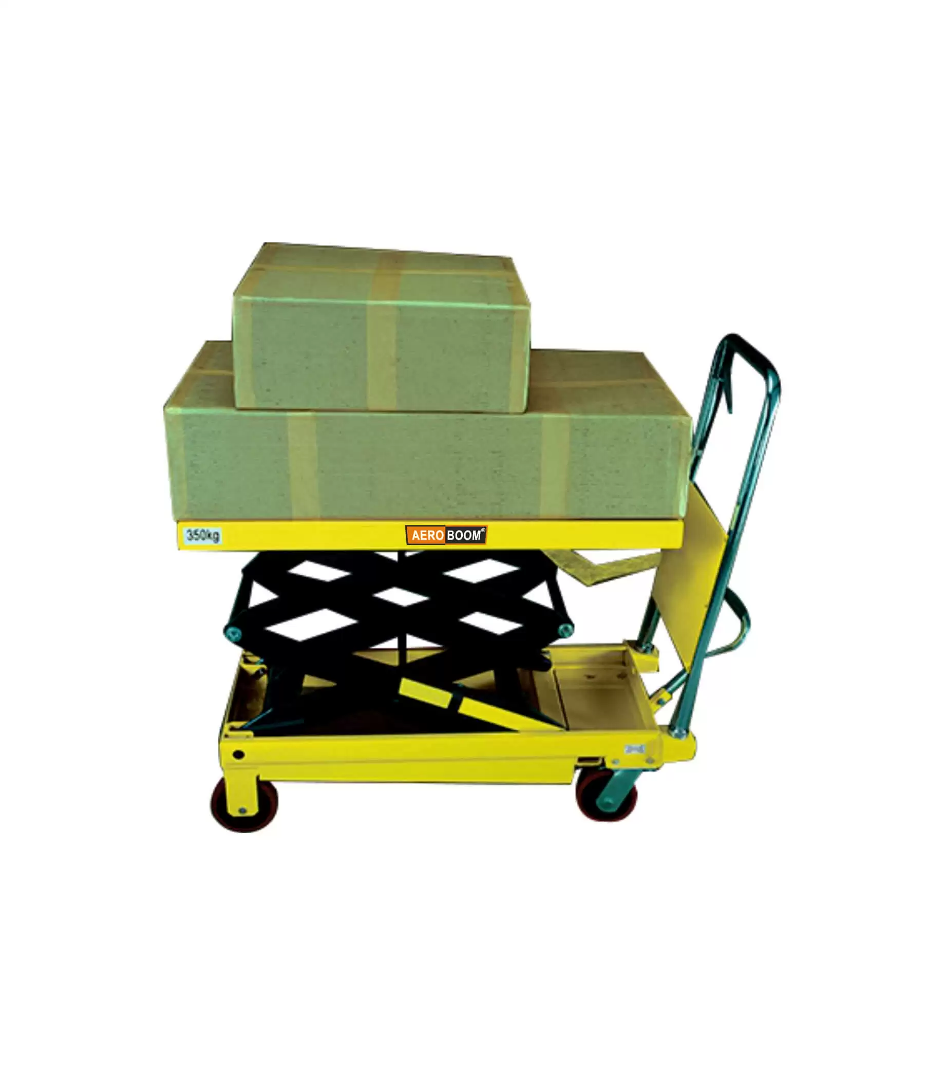 Scissor lift table mobile
