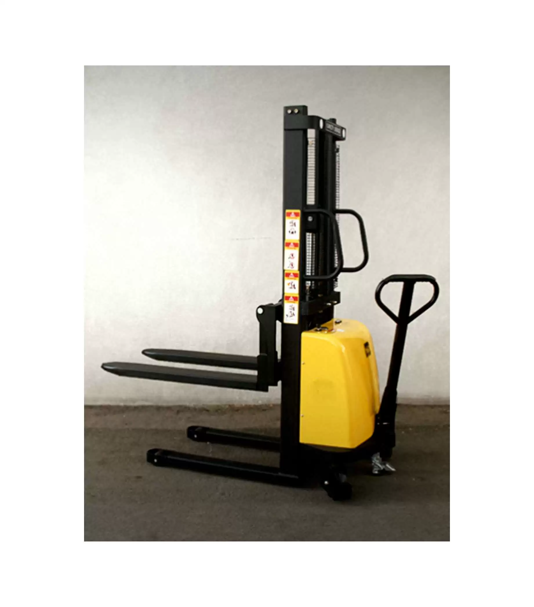 Semi electric stacker